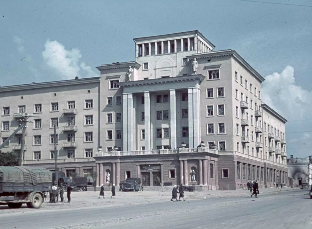 Во время оккупации